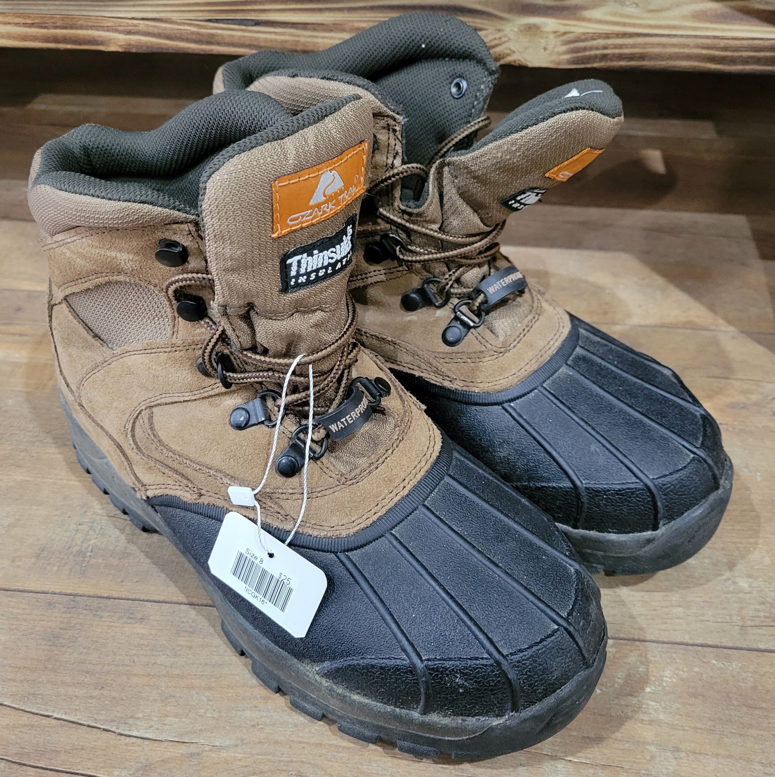 Ozark trail boots thinsulate best sale